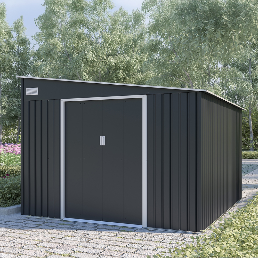Gartenhaus aus Metall für Werkzeuge 279x321x203cm Maratea Aktion Gartenhaus aus Metall für Werkzeuge 279x321x203cm Maratea Aktion