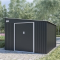 Gartenhaus aus Metall für Werkzeuge 279x321x203cm Maratea Aktion