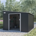 Gartenhaus aus Metall für Werkzeuge 279x321x203cm Maratea Lagerbestand