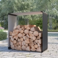 Holzhütte für den Garten aus Metall 110x52x110cm Livigno Aktion
