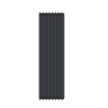 Holzhütte für den Garten aus Metall 110x52x180cm Courmayeur Angebot