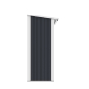 Holzhütte für den Garten aus Metall 182x89x190cm Vipiteno Rabatte