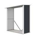 Holzhütte für den Garten aus Metall 182x89x190cm Vipiteno Verkauf
