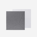 Set aus 8 Schallschutzpaneelen Design 60x60 grau Klank-GC Angebot