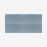 Set 8 dekorative Schallschutzpaneele 60x60 Design  hellblau Zarbi-A Sales