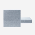 Set aus 8 Schallschutzpaneelen 60x60 dekorativ geometrisch grau Didi-G Aktion