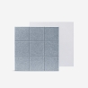 Set aus 8 Schallschutzpaneelen 60x60 dekorativ geometrisch grau Didi-G Angebot