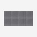 Set aus 8 dekorativen Schallschutzpaneelen 60x60 Polyester grau Didi-GC Sales