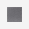 Set aus 8 dekorativen Schallschutzpaneelen 60x60 Polyester grau Didi-GC Rabatte