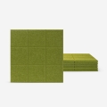 Set aus 8 dekorativen Schallschutzpaneelen 60x60, grün, geometrisch Didi-V Aktion