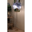 Stehlampe mit Federschirm und 3 Lichtquellen, Höhe 160 cm, Modell Palm L Kosten