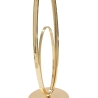Elegante Tischlampe mit goldener Basis und beigem Schirm Flush M Rabatte