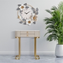 Eingangskonsole mit 2 Schubladen und goldenen Beinen 70x40cm Beauty Verkauf