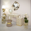 Schminktisch für Schlafzimmer mit 6 Schubladen Vanity Verkauf