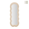 Wand- oder Standspiegel Samt Wellendesign 60x160cm Miki Aktion