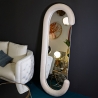 Moderner Spiegel zur Wand- oder Bodenmontage aus Samt 60x160cm Chantal Angebot