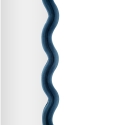 Emily Wand- oder Standspiegel mit wellenförmigem Design aus Samt 60x160 cm Modell
