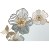 Wandspiegel rund goldfarben mit 3D-Blumendekor Amy Angebot