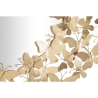 Wandspiegel rund goldfarben 3D Schmetterlinge Butterfly Wind Angebot
