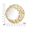 Wandspiegel rund goldfarben 3D Schmetterlinge Butterfly Wind Katalog