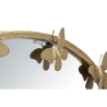 Wandspiegel rund goldfarben mit dekorativen Schmetterlingen Butterfly M Rabatte