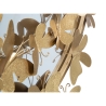 Wandspiegel rund goldfarben mit dekorativen Schmetterlingen 74cm Butterfly S Sales