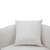Glam 2-Sitzer Sofa aus Samt mit goldenen Füßen und zwei Kissen Bucarest-D 