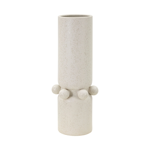 Moderner Keramikvase mit matter Oberfläche Bubbles Aktion