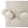 Moderner Keramikvase mit matter Oberfläche Bubbles Rabatte