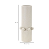 Moderner Keramikvase mit matter Oberfläche Bubbles Katalog