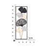 Metall-Wanddekoration 3D rechteckig h90cm Ory Katalog