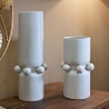 Moderner Keramikvase mit matter Oberfläche Bubbles Verkauf