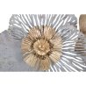 3D Metall Wanddekoration mit Blumenmotiv Poxy Angebot