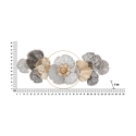 3D Metall Wanddekoration mit Blumenmotiv Poxy Katalog