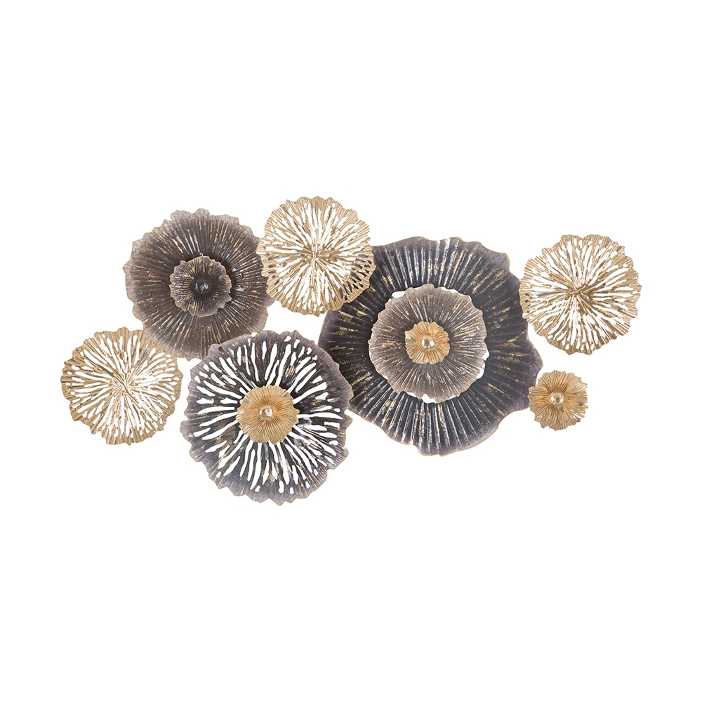 3D Wanddeko aus Metall, mehrfarbig Browny Aktion 3D Wanddeko aus Metall, mehrfarbig Browny Aktion