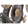 3D Wanddeko aus Metall, mehrfarbig Browny Sales