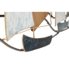 3D Wanddekoration aus Metall und Holz mit Segelbooten Regata Angebot