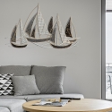 3D Wanddekoration aus Metall im maritimen Stil Veliero Verkauf