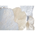 3D-Metall-Wanddekoration mit Ginkgo-Blättern Silvy Angebot