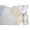 3D-Metall-Wanddekoration mit Ginkgo-Blättern Silvy Angebot