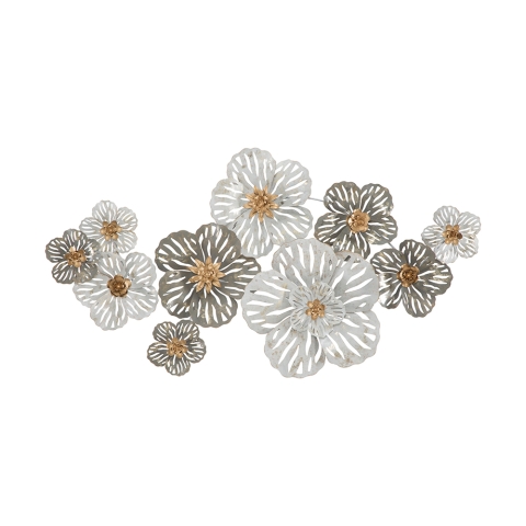 3D-Metall-Wanddeko mit Naturmotiv Lory Aktion