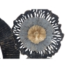 3D-Wanddekoration aus mehrfarbigem Metall mit Blumenmotiv Otos Sales