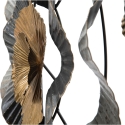 3D-Wanddekoration aus mehrfarbigem Metall mit Blumenmotiv Otos Rabatte