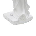 Dekorative klassische Tischstatue aus weißem Polyresin H49cm Griechenland-Stil Sales