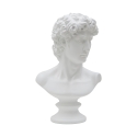 Klassische dekorative Halbfigur-Skulptur aus Polyresin, 34 cm, Man Aktion