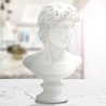 Klassische dekorative Halbfigur-Skulptur aus Polyresin, 34 cm, Man Verkauf