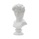 Klassische dekorative Halbfigur-Skulptur aus Polyresin, 34 cm, Man Sales