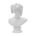 Klassische dekorative Büste aus Polyresin H34cm Woman Aktion