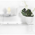 Ablage aus durchsichtigem Plexiglas modernes Design VA-ET-VIENT 1 Verkauf