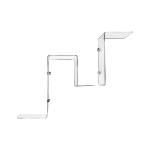 Ablage aus durchsichtigem Plexiglas modernes Design VA-ET-VIENT 2 Aktion
